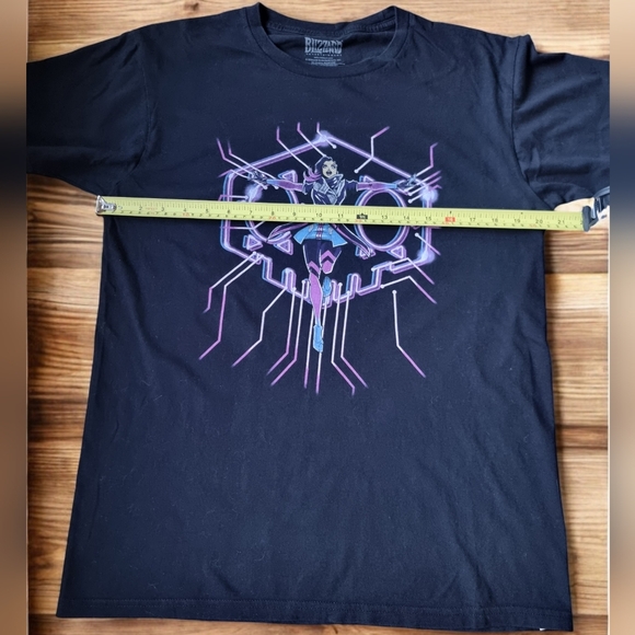 Blizzard Entertainment Overwatch Sombra Black Unisex T-Shirt - Picture 5 of 6